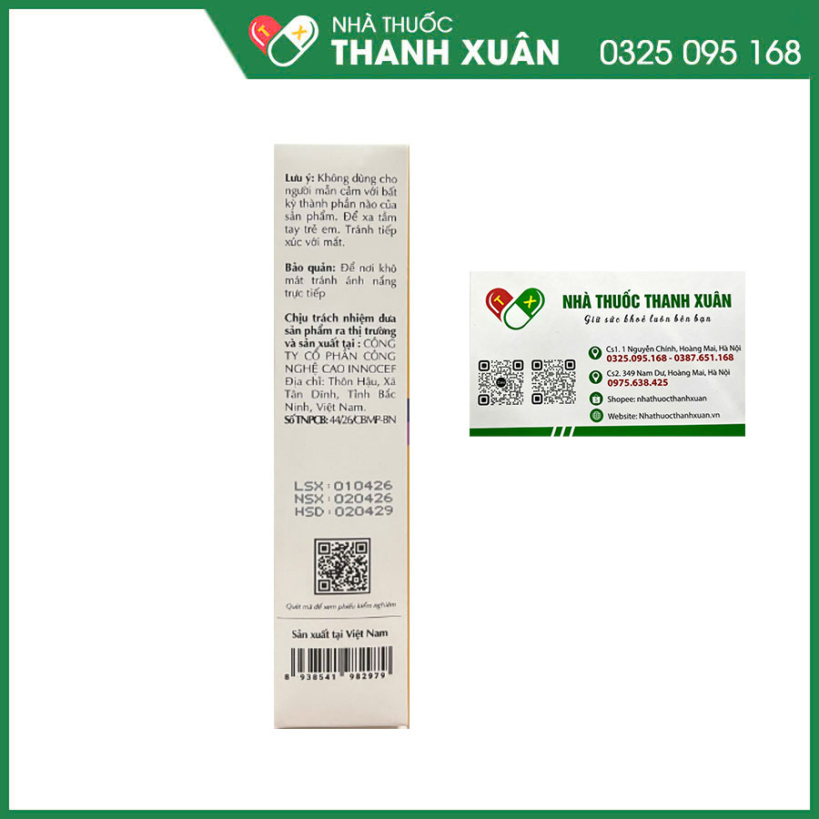 Kem chống nắng Repasol Whitening giúp dưỡng da, chống nắng, làm sáng da